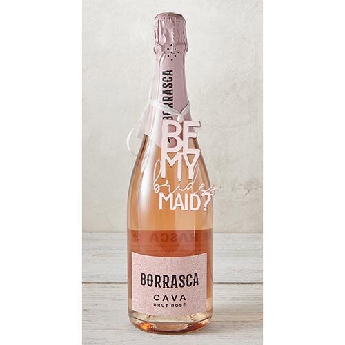 Acrylic Bottle Tag - Be My Bridesmaid?