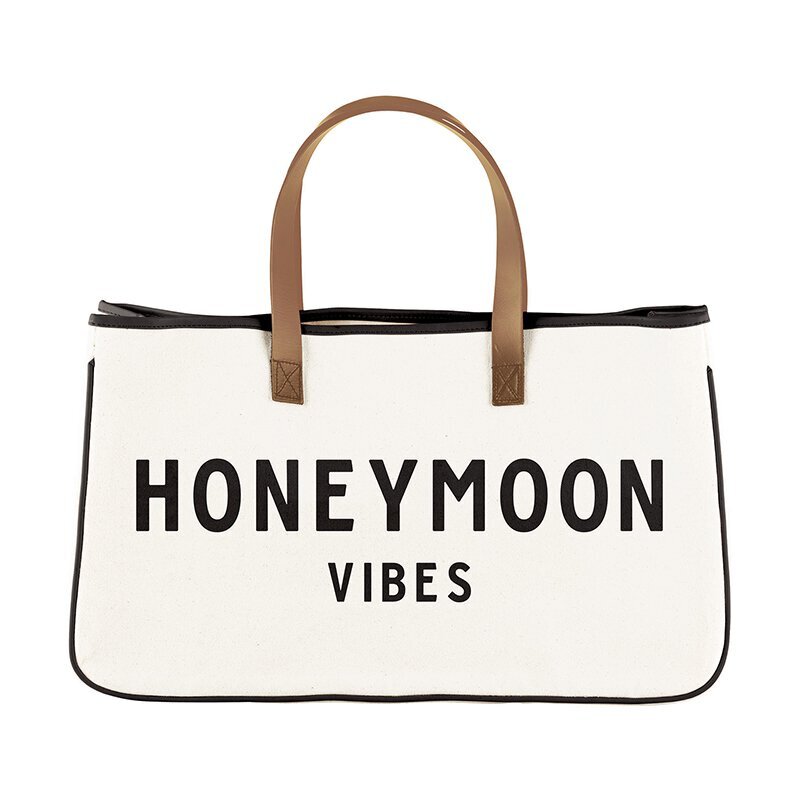 Honeymoon Canvas Tote