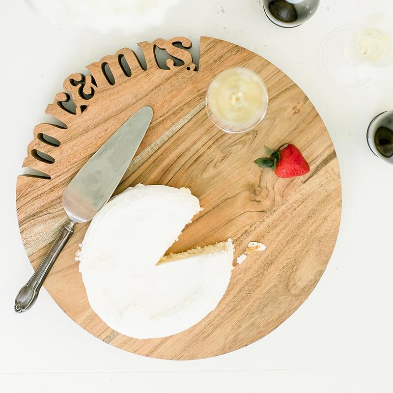 Mr & Mrs Cutting Board