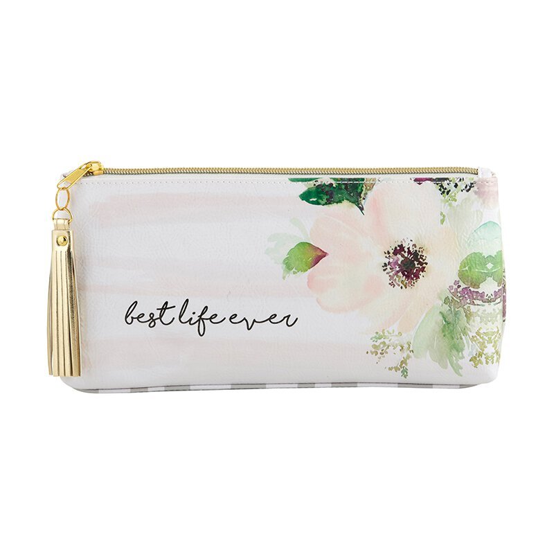 Floral Oil Cloth Bag
