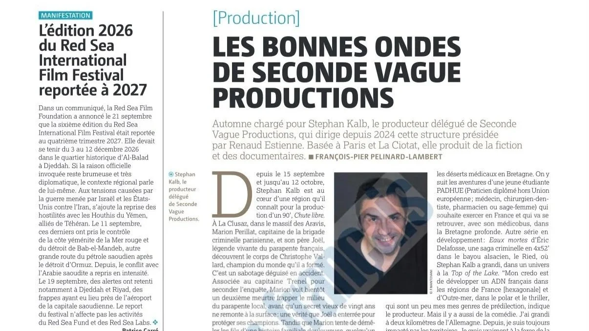 Les bonnes ondes de seconde vague productions