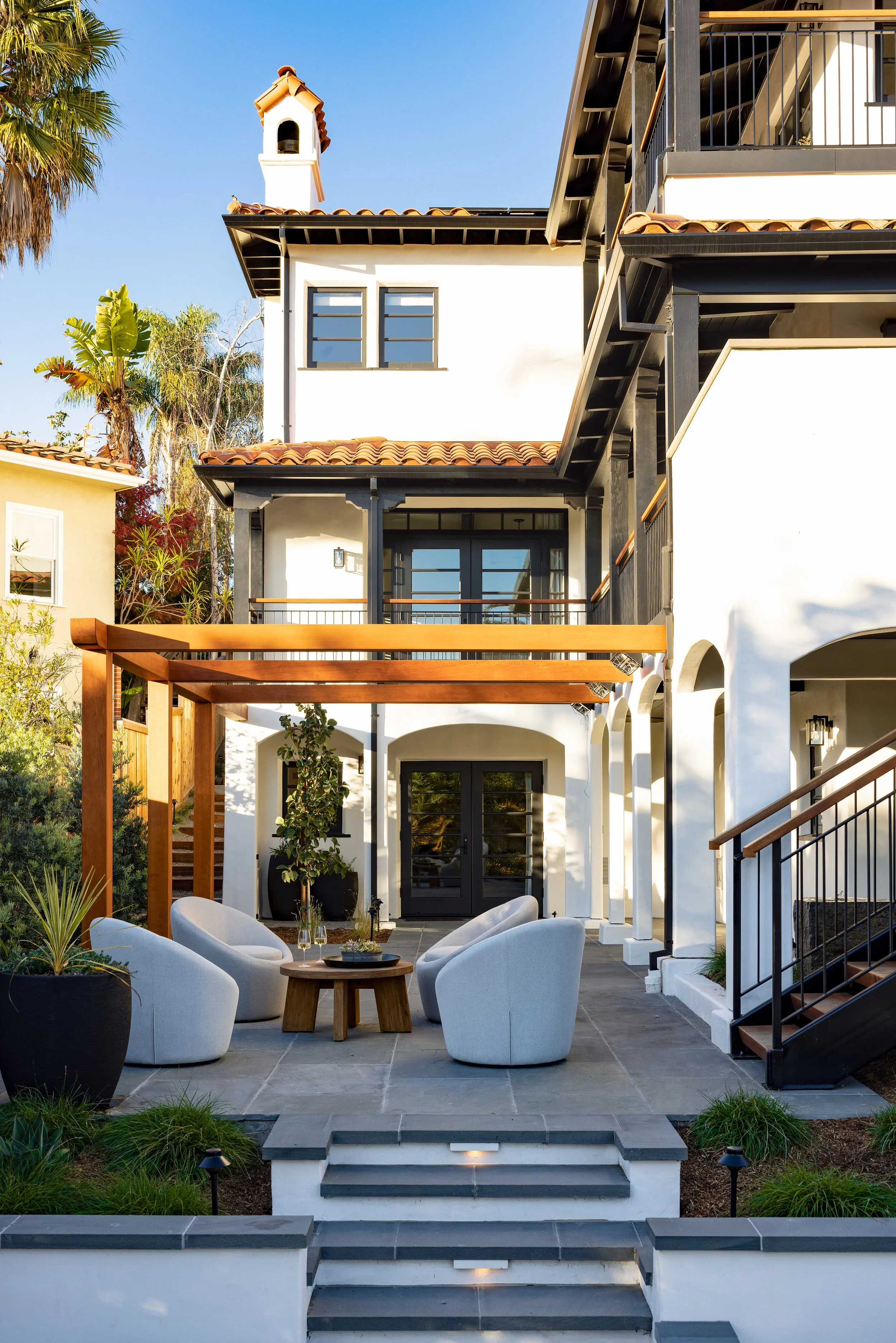 Patio design services creating a stylish and functional outdoor living space