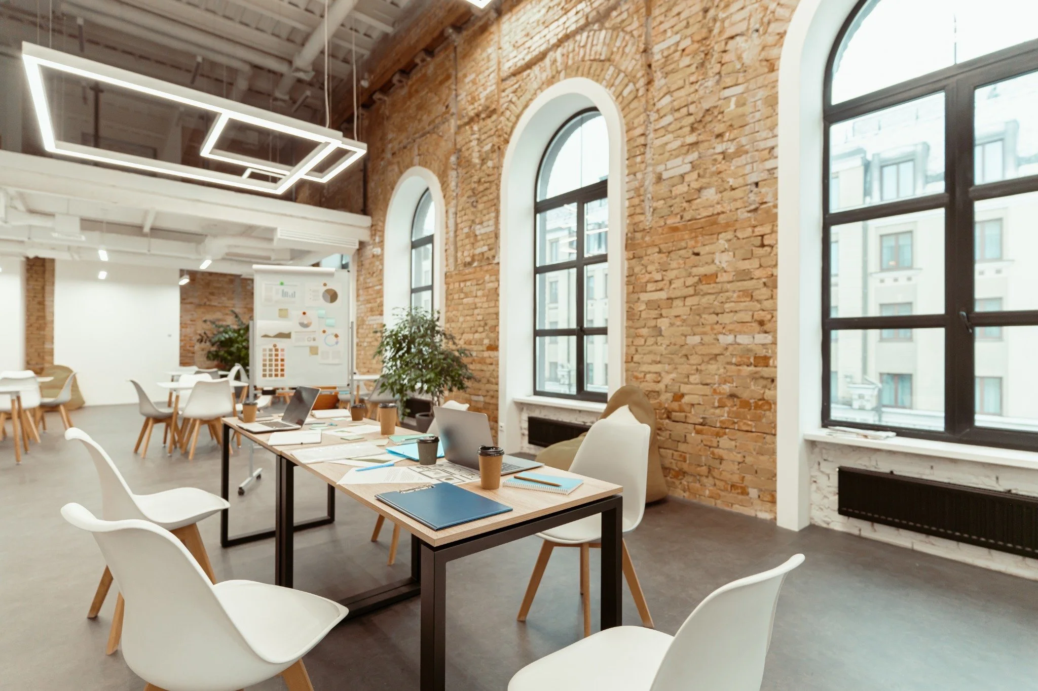Office space design services with stylish interiors and functional workplace solutions
