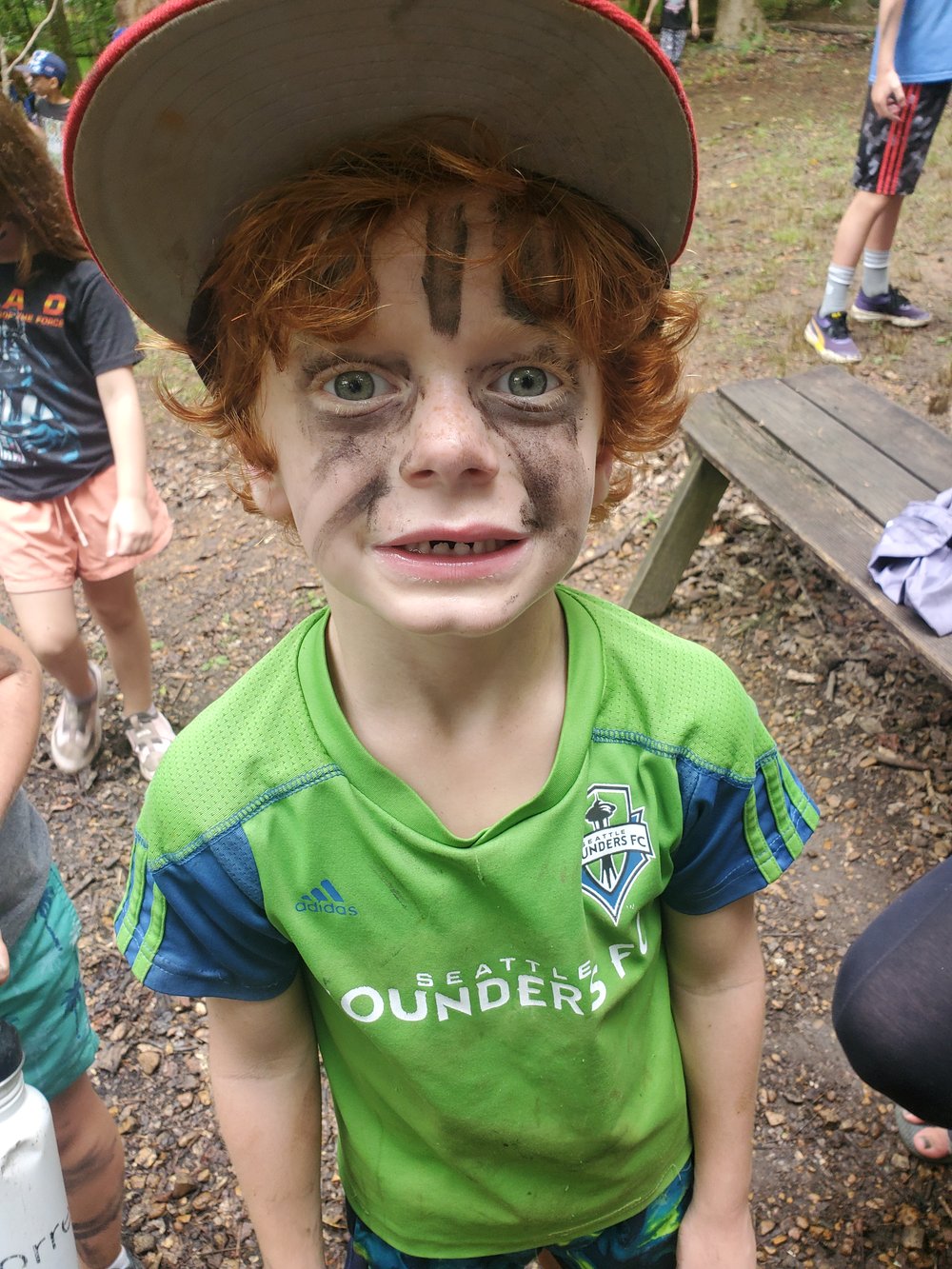 Summer Camp mud face painting 1 .jpg