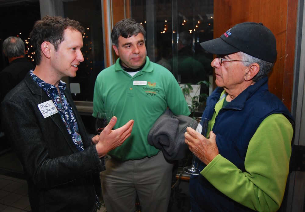 mark and corey conversation with man Giving Tuesday 2017 DSC_1379.JPG