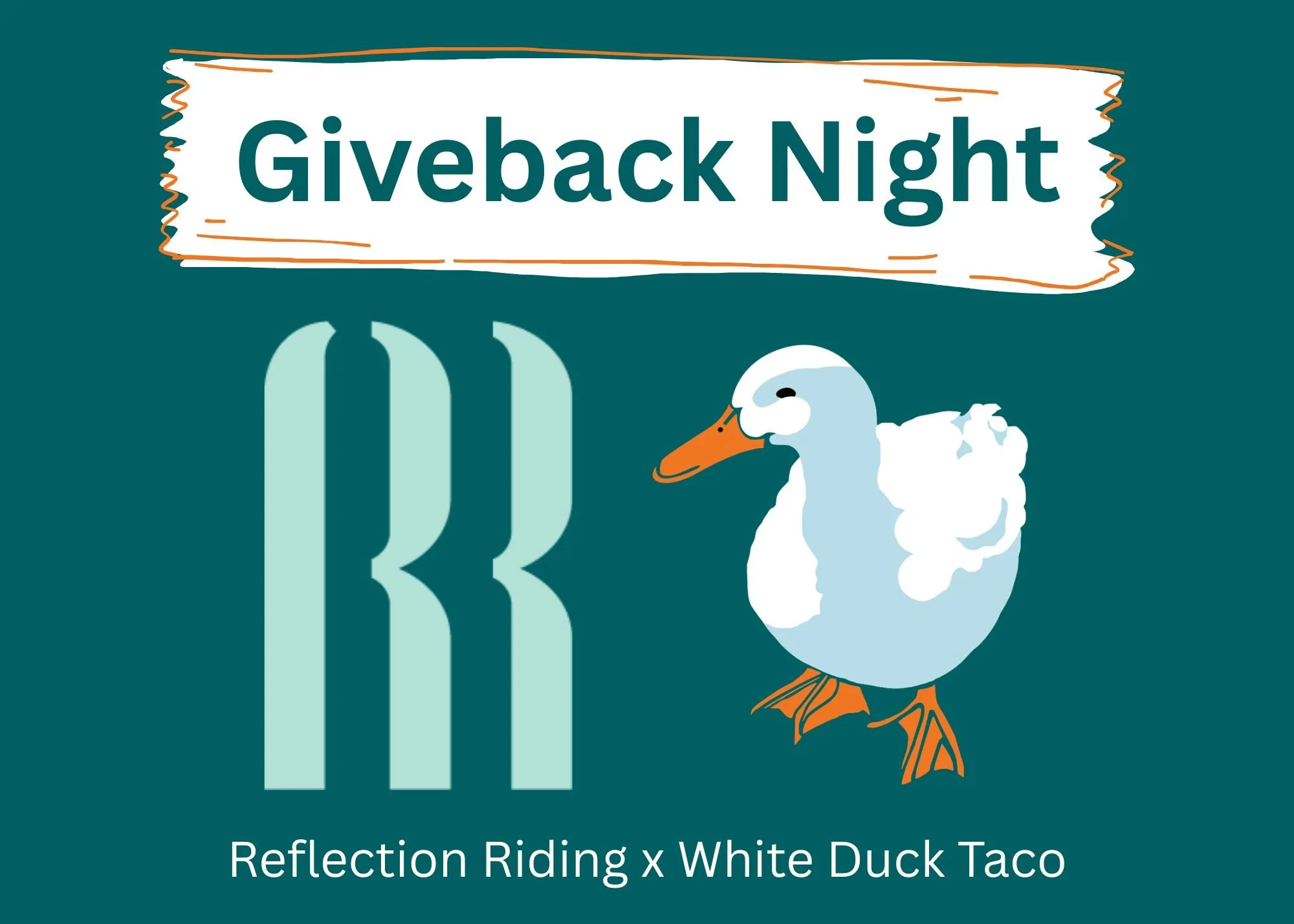 White Duck Taco Giveback Night