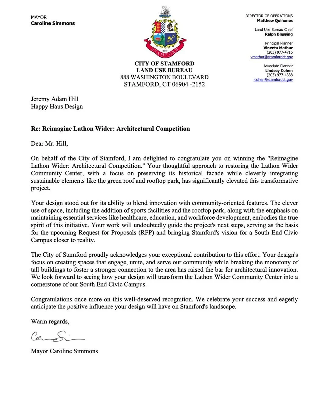 🌟 We&rsquo;re thrilled and honored to announce that Happy House Design has won the &ldquo;Reimagine Lathon Wider: Architectural Competition!&rdquo; 🎉 Our vision celebrates the Lathon Wider Community Center&rsquo;s legacy, embracing its rich history