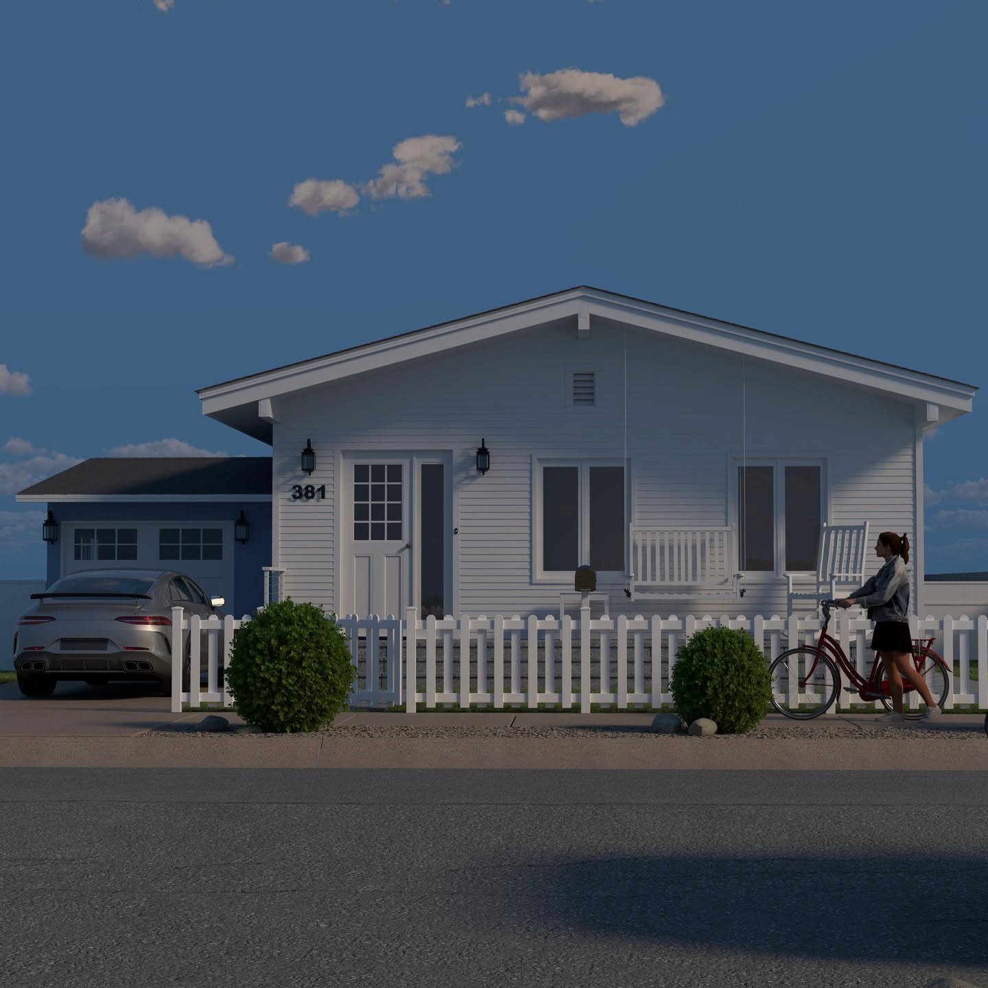 🏡✨ Thrilled to reveal a project in the works: the stunning transformation of a traditional California Ranch home in sunny San Diego! 🌴 Our streamlined design for this renovation and 500 sq. ft. addition features a sleek modern front, a new living r