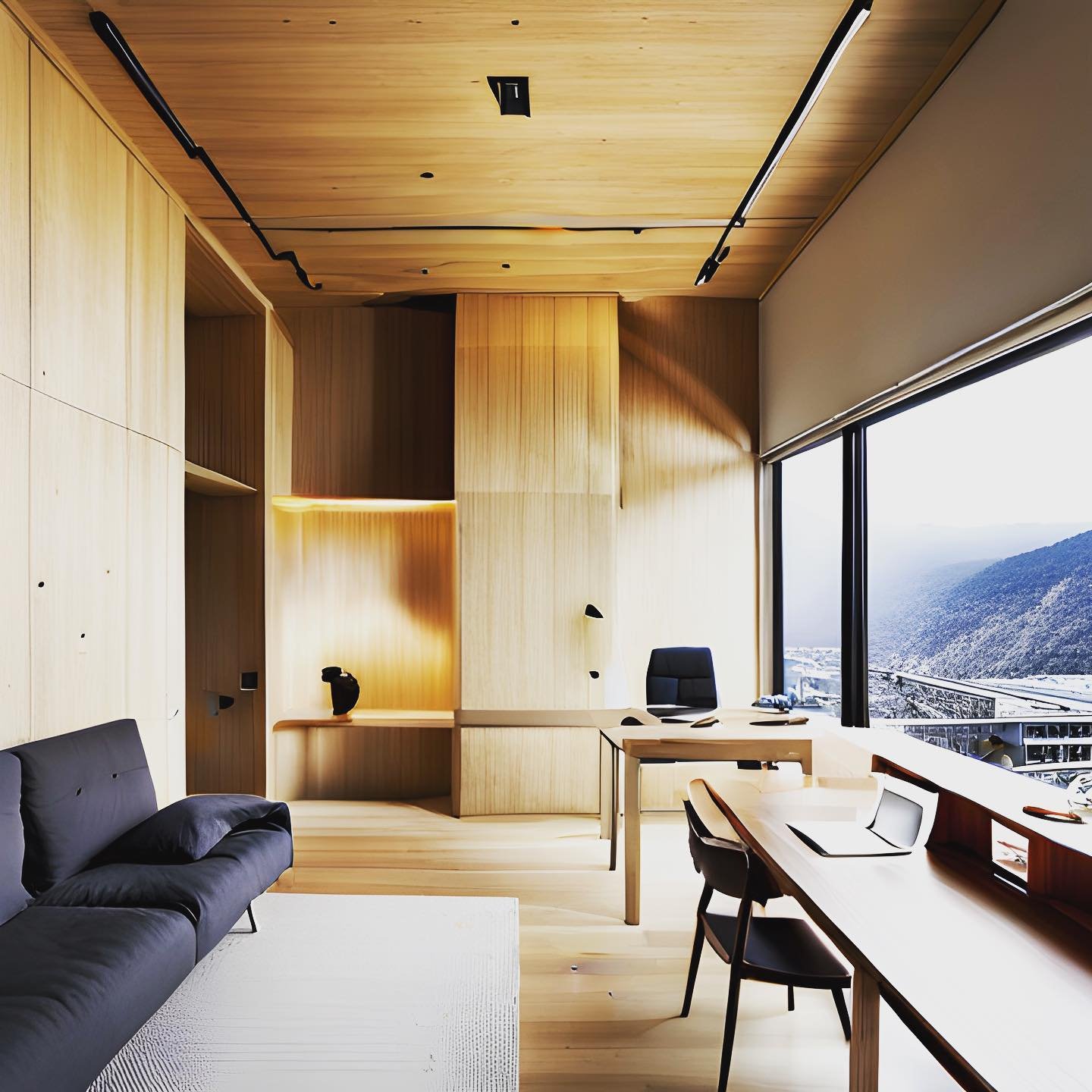 AI home office conceptual designs. #aidesign #aiarchitecture #design #homeoffice #happyhaus