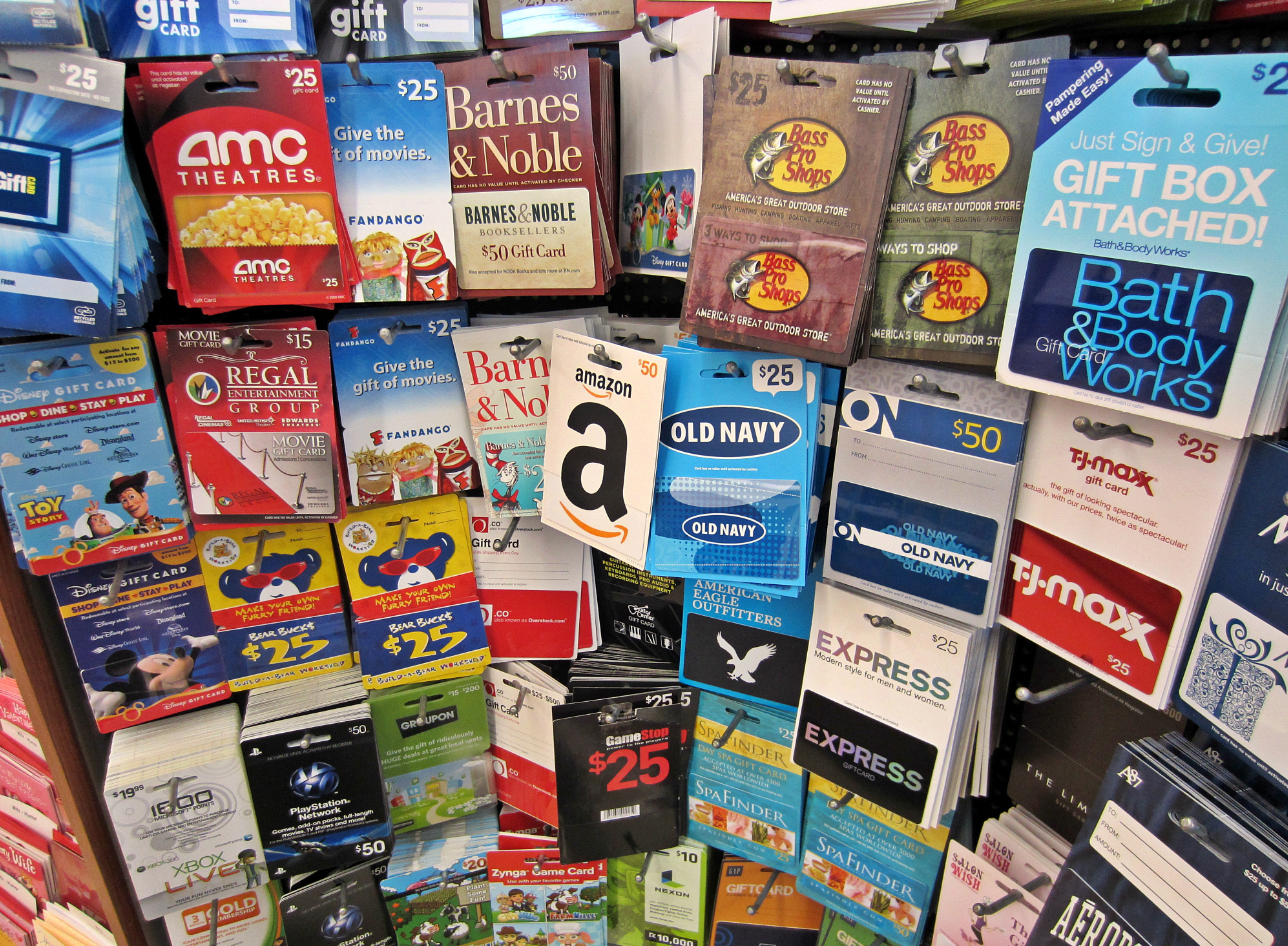 Gift Cards for Back-to-school clothing 