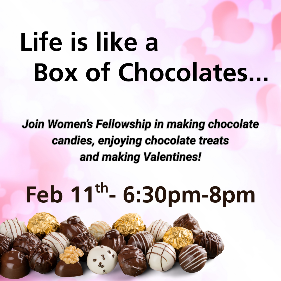 Women’s Fellowship Chocolate Making