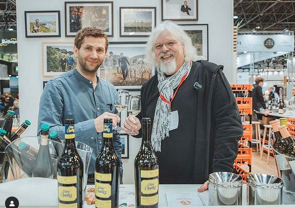 Markus Huber and Ralf Bos at @prowein_tradefair</a>