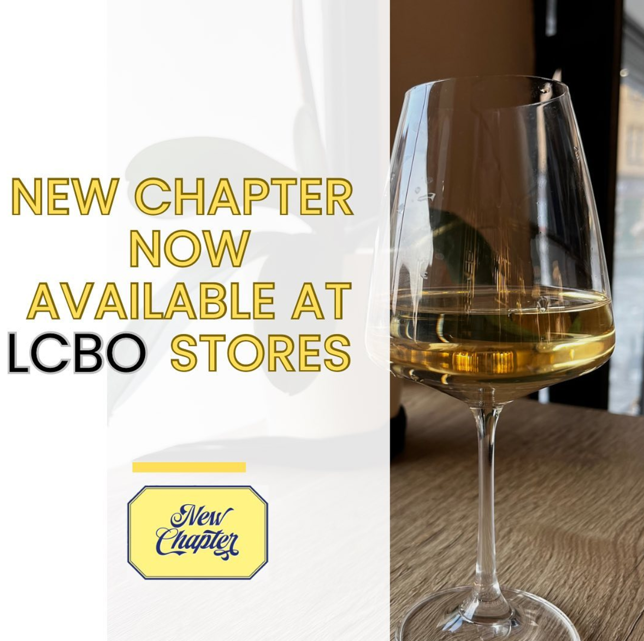 The New Chapter has launched in Ontario, Canada, and is now available at LCBO!🥂