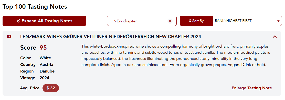 James Suckling |  Top 100 Value Wines 2025: Everyday Gems 