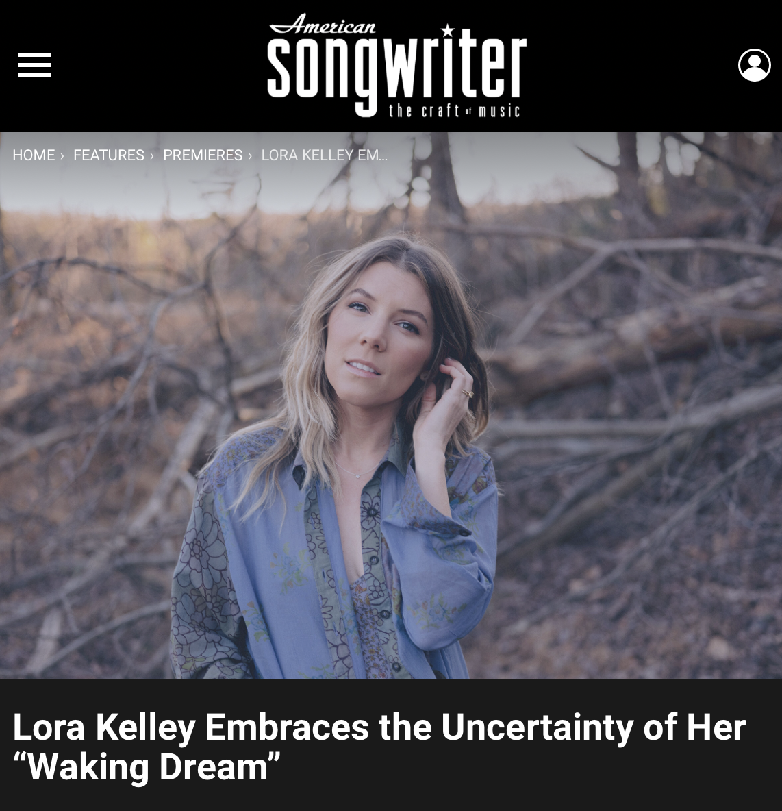 Featured on “American Songwriter”