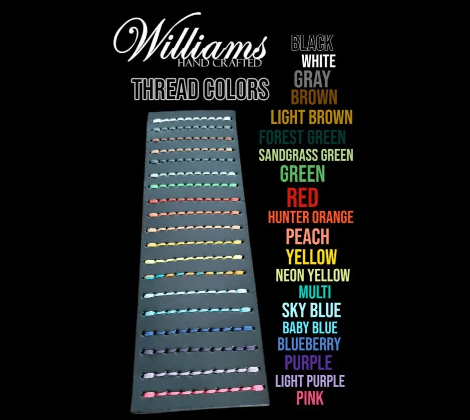 Leather sewing thread