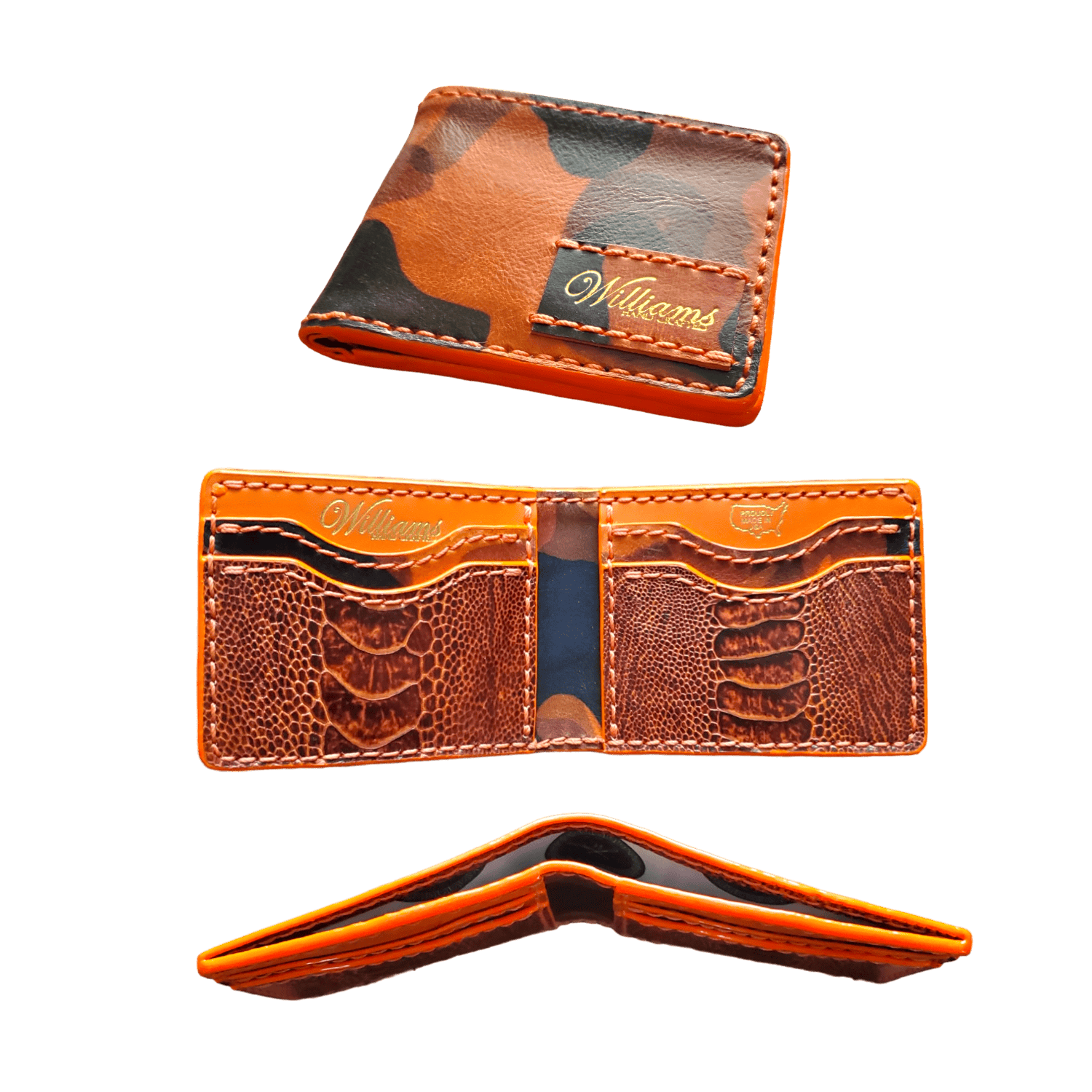 Bi-fold wallets