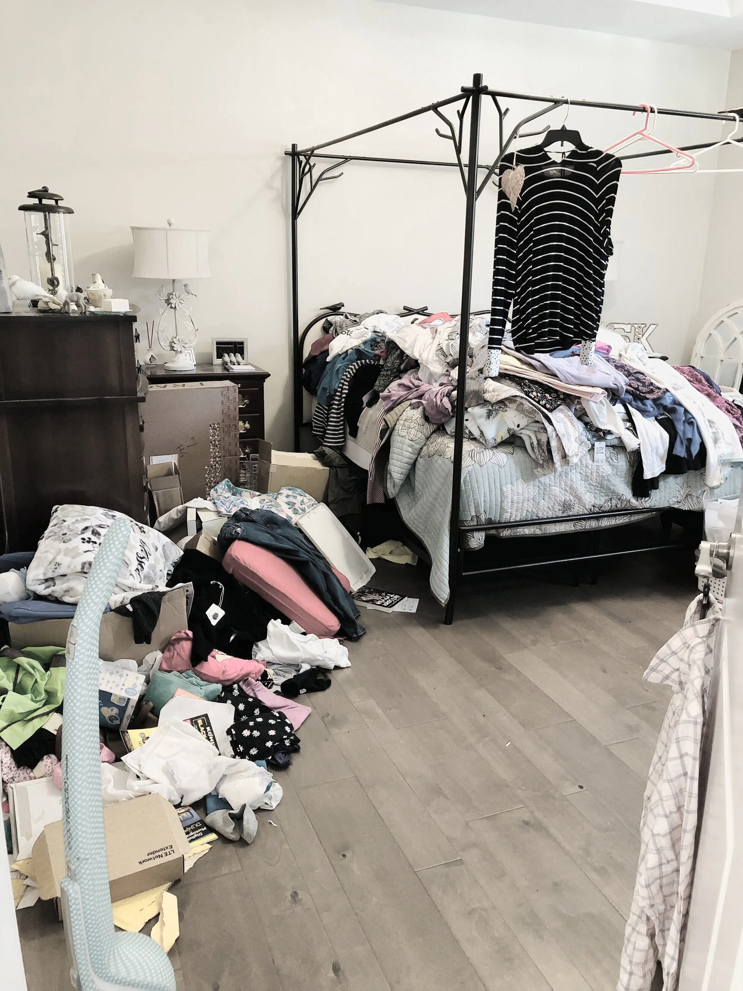 Cluttered Bedroom in Mauldin SC