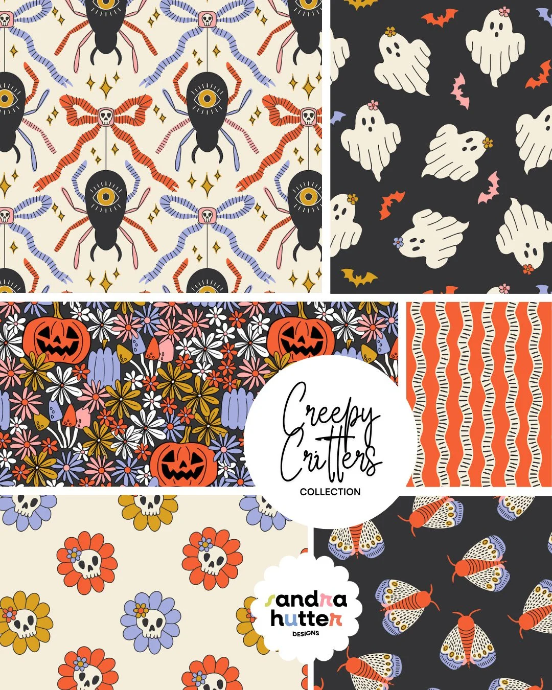 It&rsquo;s officially October &mdash; and spooky season is in full swing! 🎃⁠
Meet Creepy Critters, my newest Halloween collection full of pastel pumpkins, quirky bugs, smiling ghosts, and cheerful moths.⁠
⁠
If you're looking for something spooky-cut