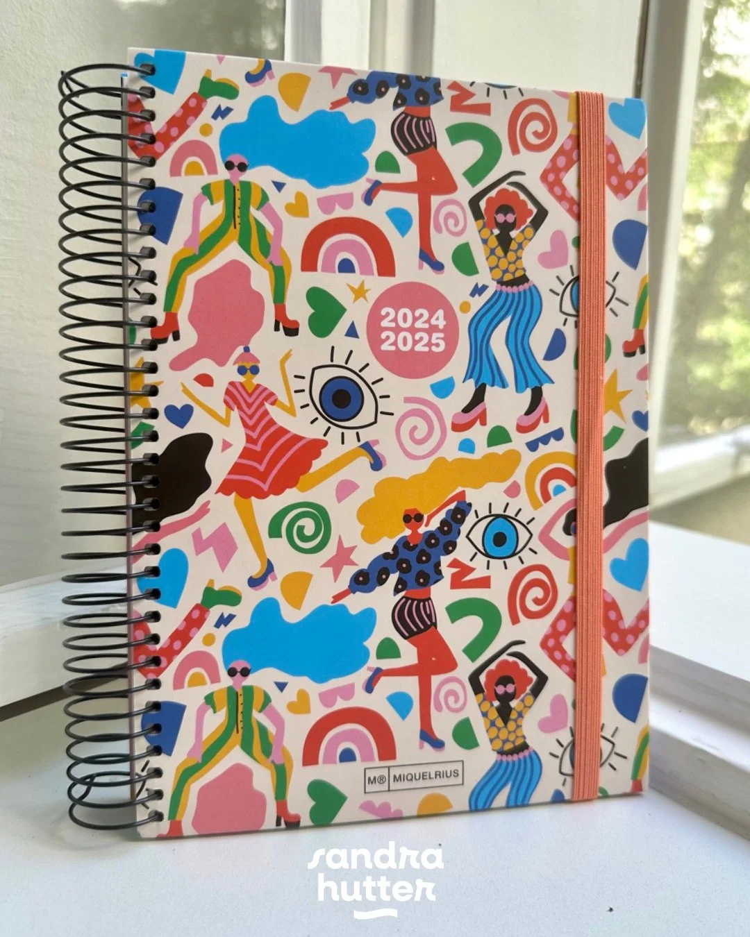 This 2024/2025 calendar from my collab with the Spanish brand @miquelrius_es has been my companion for the past two years &mdash; helping me plan, dream, and set goals. ⁠
Some things I ticked off, others&hellip; not quite. 😅⁠
⁠
I tend to pack too mu