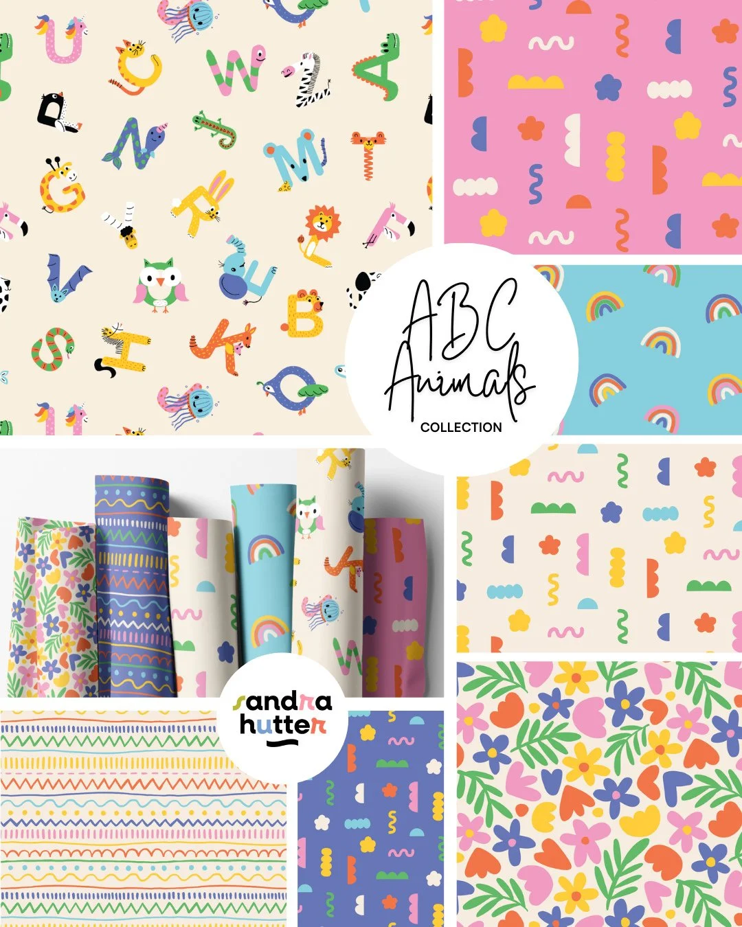 The full ABC Animals collection 🔤✨⁠
From the main alphabet print to all the playful coordinating designs &mdash; everything is made to mix, match, and grow with kids, from baby rooms to playrooms and preschool spaces.👧👦⁠
⁠
Swipe to see the full se