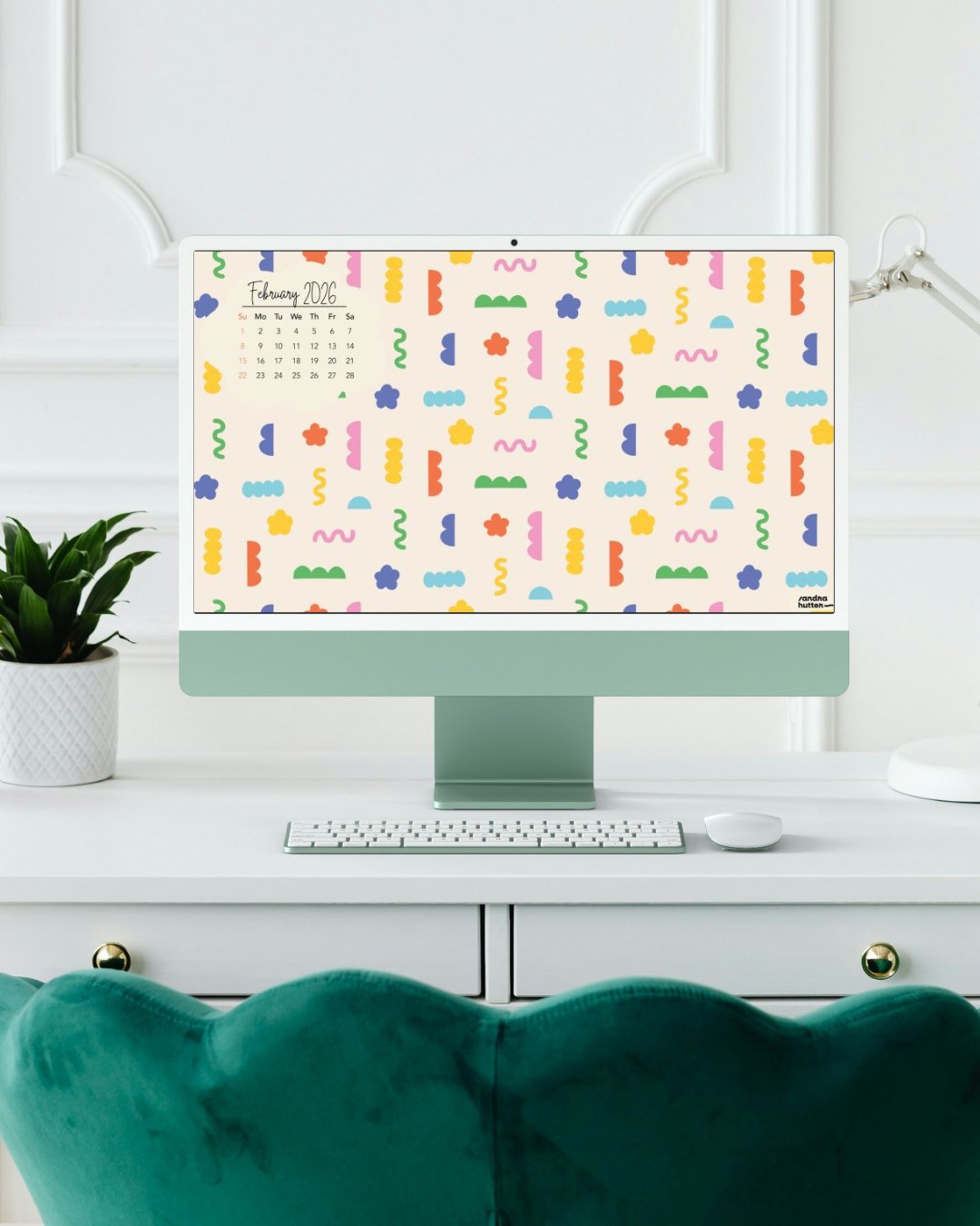 Free Zoom backgrounds for February ✨⁠
A little pop of color for your screen &mdash; perfect for workdays, creative calls, and those long winter meetings.⁠
⁠
I create these monthly as a small thank-you for my newsletter subscribers.⁠
Sign up via the l