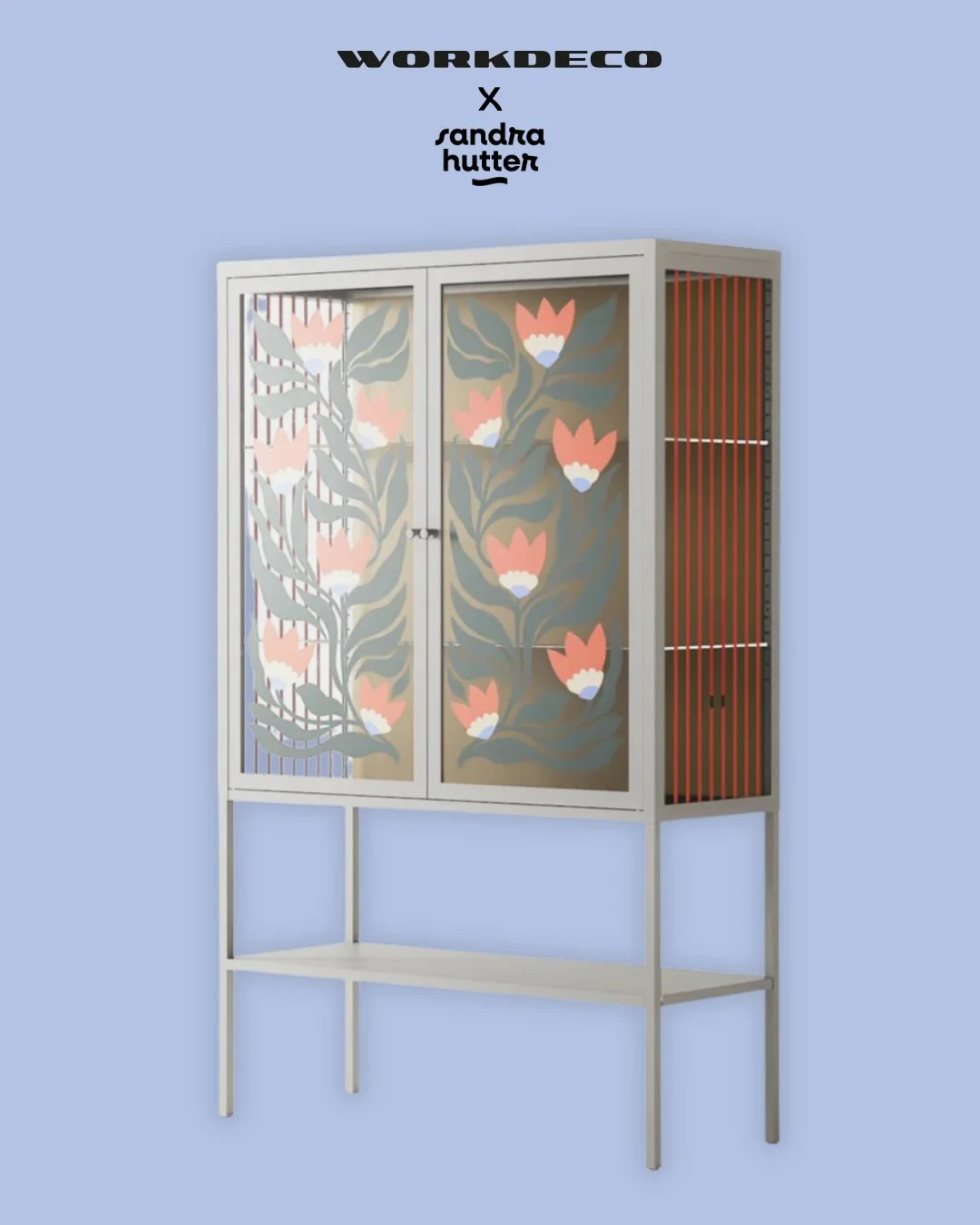 Blooming Folk Garden🌷

This is another design from my collaboration with @workdeco 

This design is available both on their cabinets and as part of their WOW wall system (printed on cotton canvas with their frameless suspension), so it works as furn