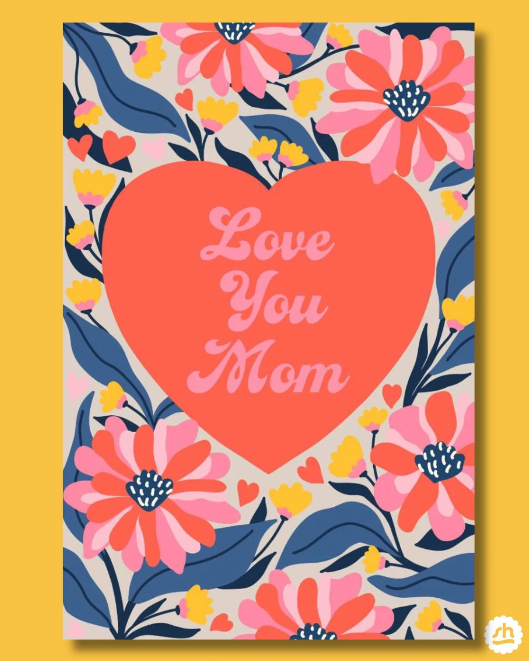 Mother&rsquo;s Day is tomorrow, so I wanted to share one of the greeting card designs I created this year⁠
⁠
This one was created for my agency, @jewelbranding ⁠
⁠
I really enjoy working on greeting cards, I think they are such a small but meaningful