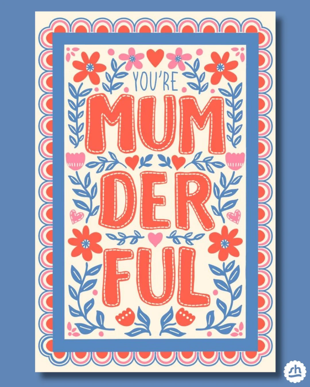 Happy Mother&rsquo;s Day 💝⁠
⁠
Sharing another Mother&rsquo;s Day card design I created this year for my agency @jewelbranding ✨⁠
⁠
I&rsquo;ll actually be spending the day celebrating with my own mom today, and I hope many of you get to do the same &