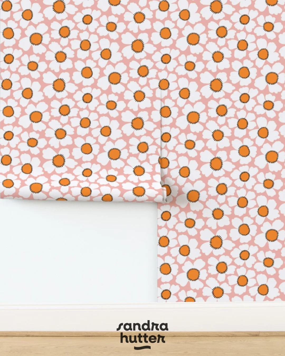 Another coordinating print from my Floral Love collection 🌼⁠
⁠
I always like adding a few simpler prints into a collection because they help balance out the busier florals &mdash; and they also work really nicely on their own.⁠
⁠
I especially liked 