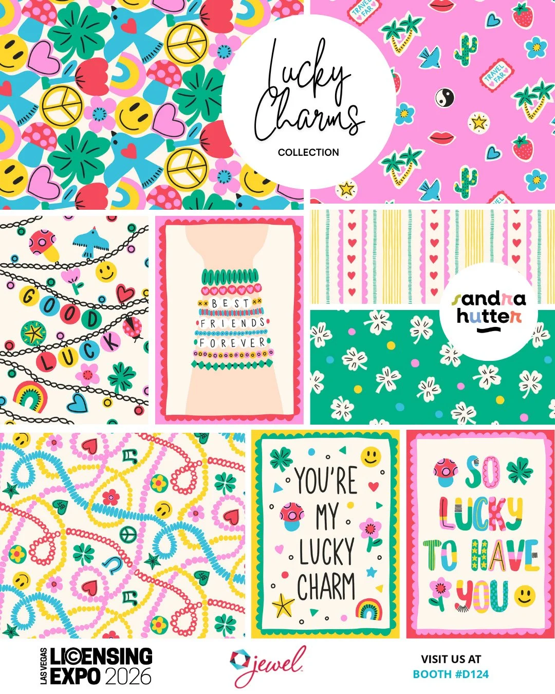 Keeping up with trends is such an important part of art licensing, and one thing I really appreciate about my agency @jewelbranding is how they regularly share trend reports and inspiration with their artists. One of the recent themes was &ldquo;Cura