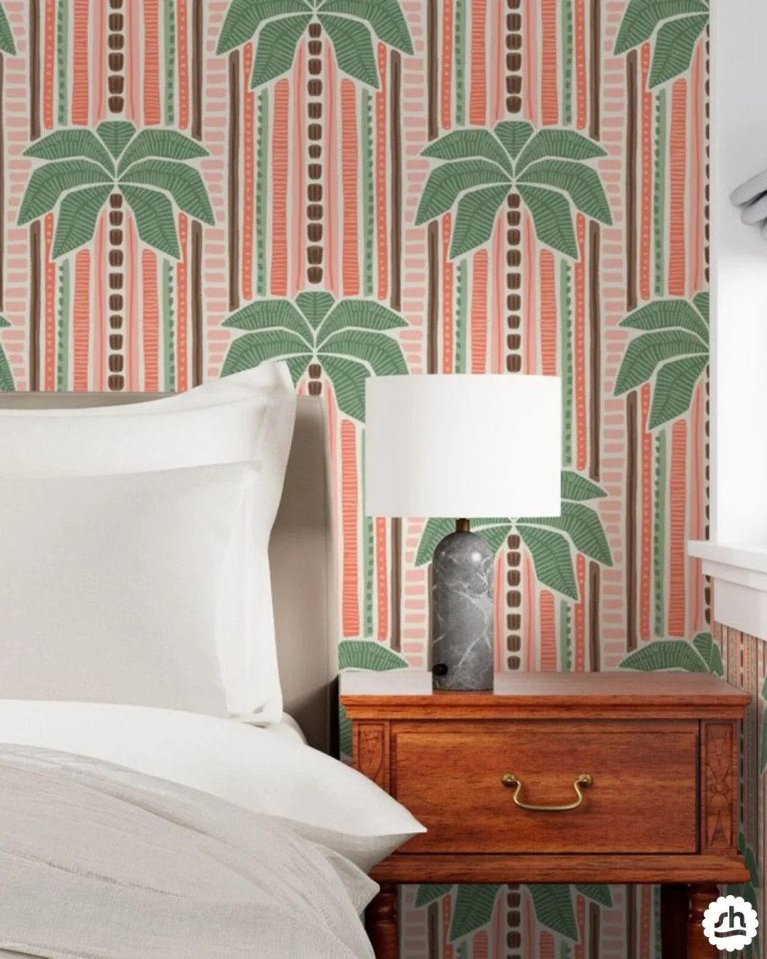 Today is the last day to vote in Spoonflower&rsquo;s Faded Resort challenge! 🌴✨⁠
⁠
Voting is open until 9 PM (GMT+2), and I&rsquo;d really appreciate your vote if you like my palm tree design. ⁠
⁠
This pattern was originally inspired by two earlier 