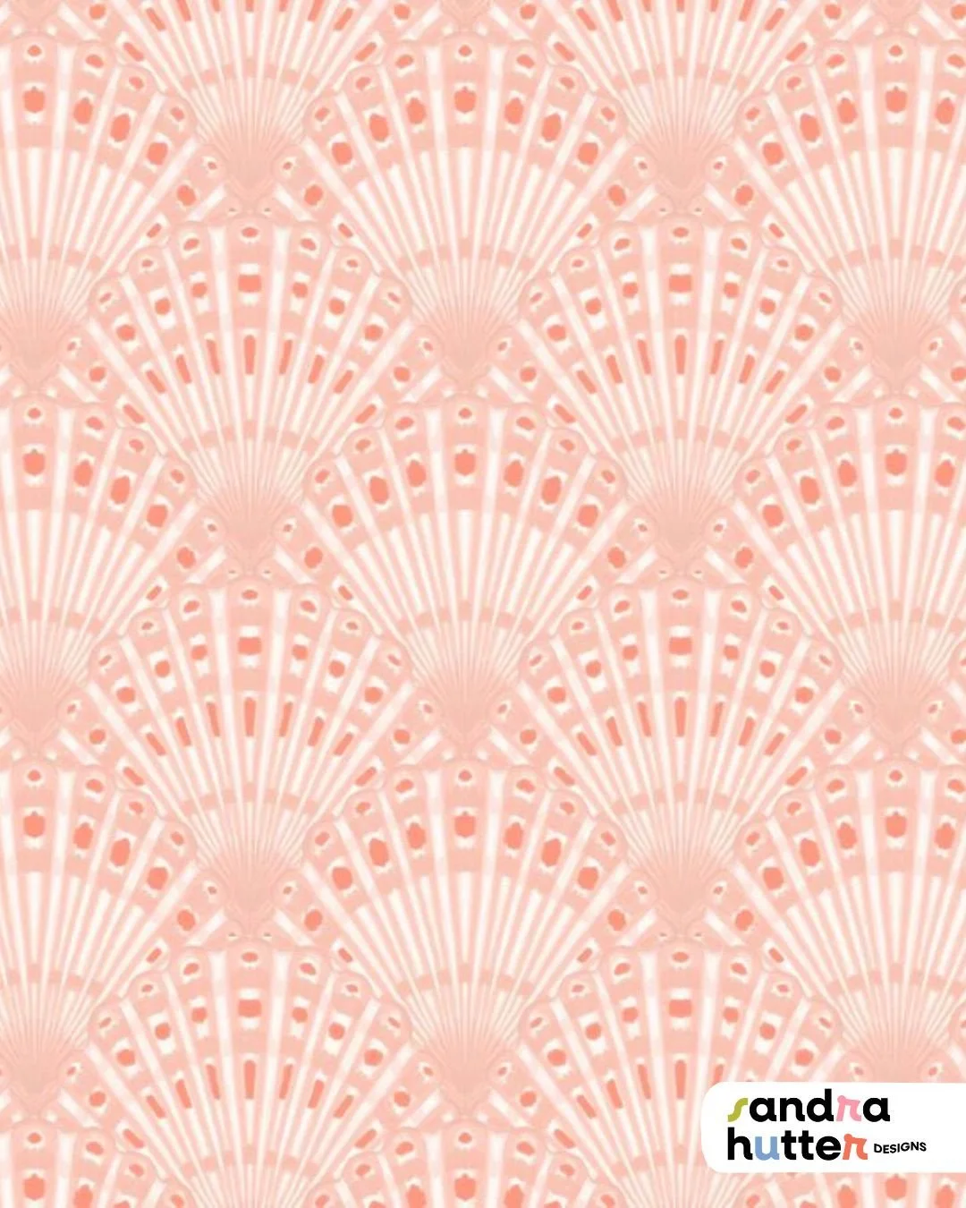 Another pattern from my Boho Beach collection 🌴

This scallop shell print is available in a few different colorways, but I have a soft spot for this pink version (swipe to see all colorways)

Available now on Happywall by searching Design ID: 149806