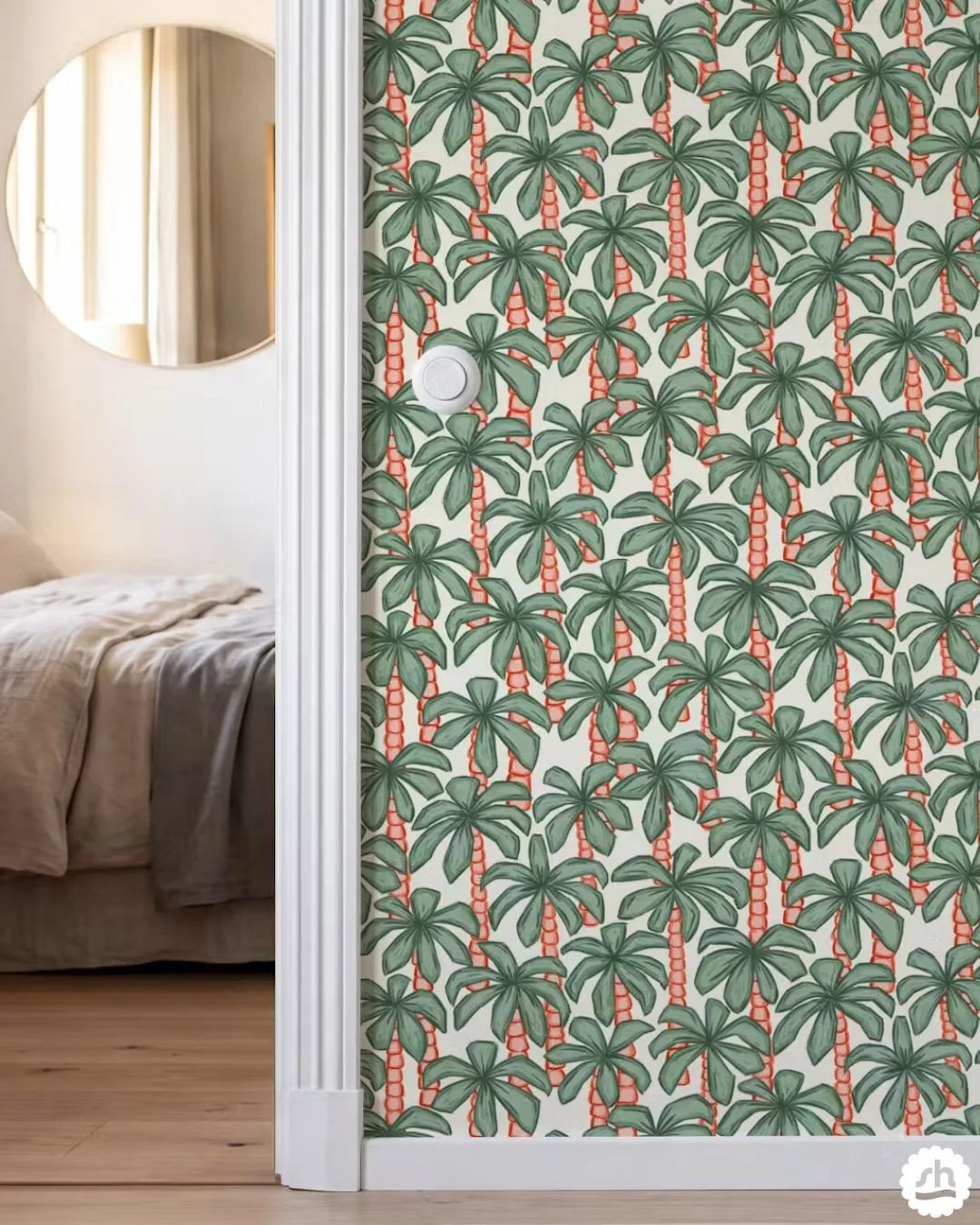 Palm trees are definitely becoming a recurring theme around here🌴😊⁠
⁠
This tropical palm print is part of my Boho Beach collection and was inspired by warm summer days, beach vacations, and that feeling of wanting summer to last just a little longe