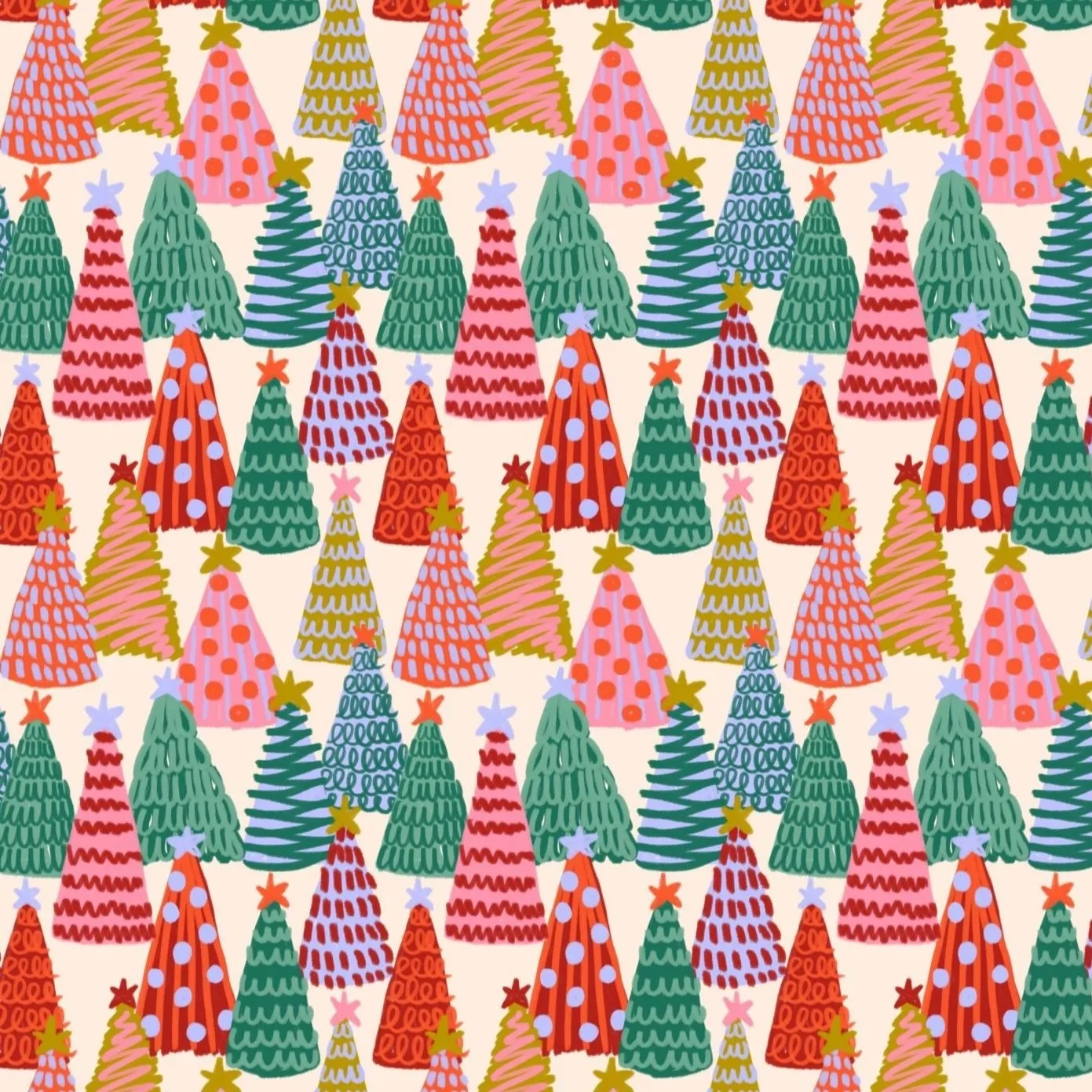 jolly-and-bright-painted-christmas-tree-forest-in-pink-red-and-green-preview.jpg