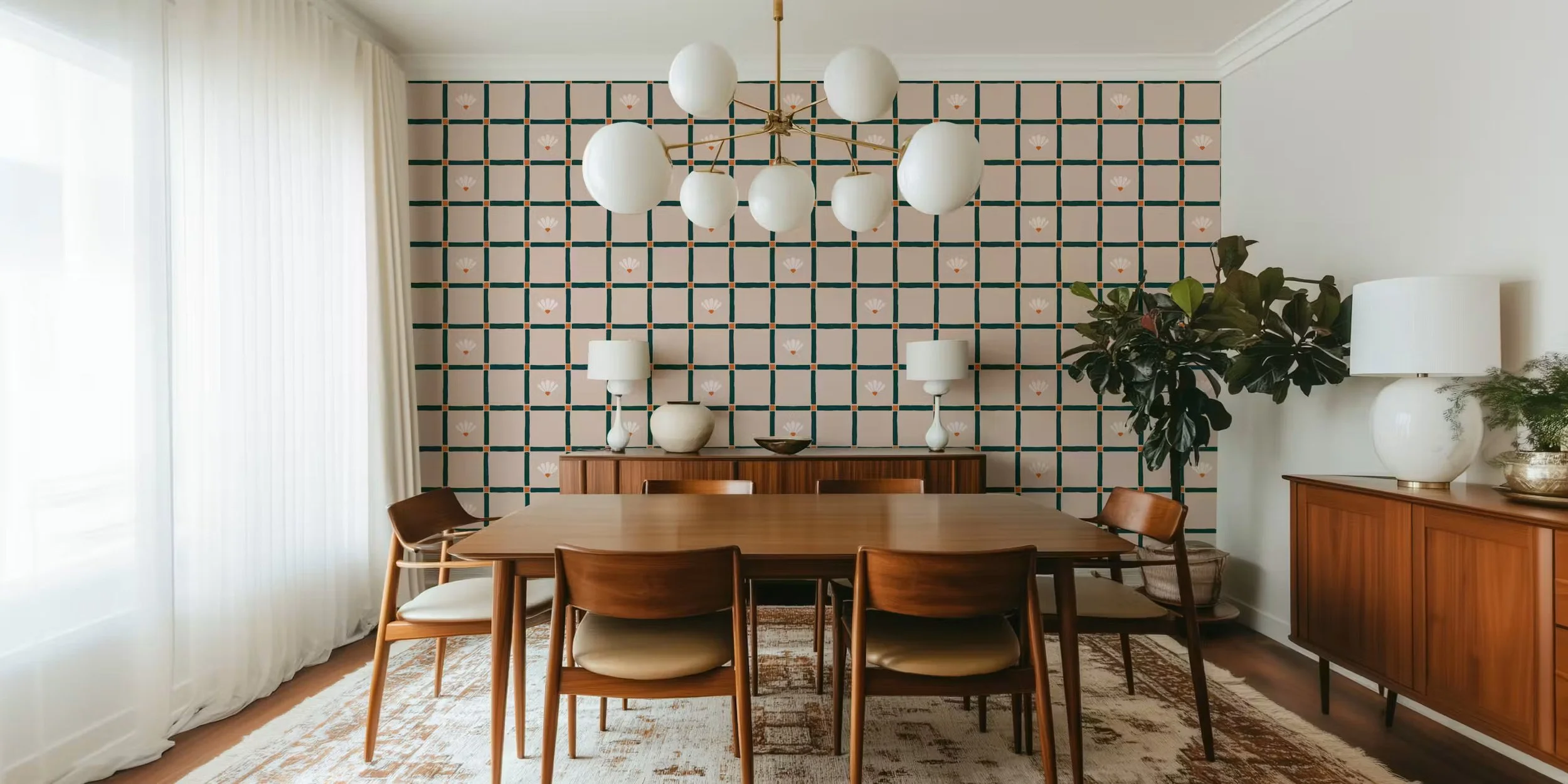 painted-tile-grid-with-shells-on-blush-happywall-dining-room.jpg