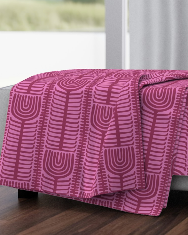 magenta-folk-line-texture-blender-medium-throw-blanket-mockup.png