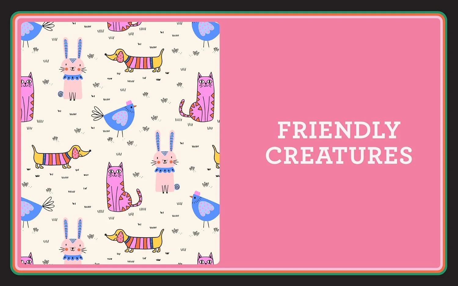 How to draw friendly creatures