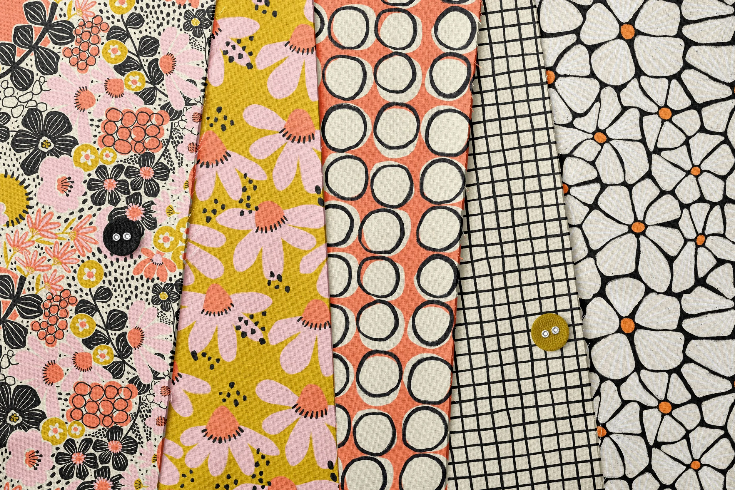 Sunset Garden Blooms Collection | Sandra Hutter Designs | Wallpaper ...