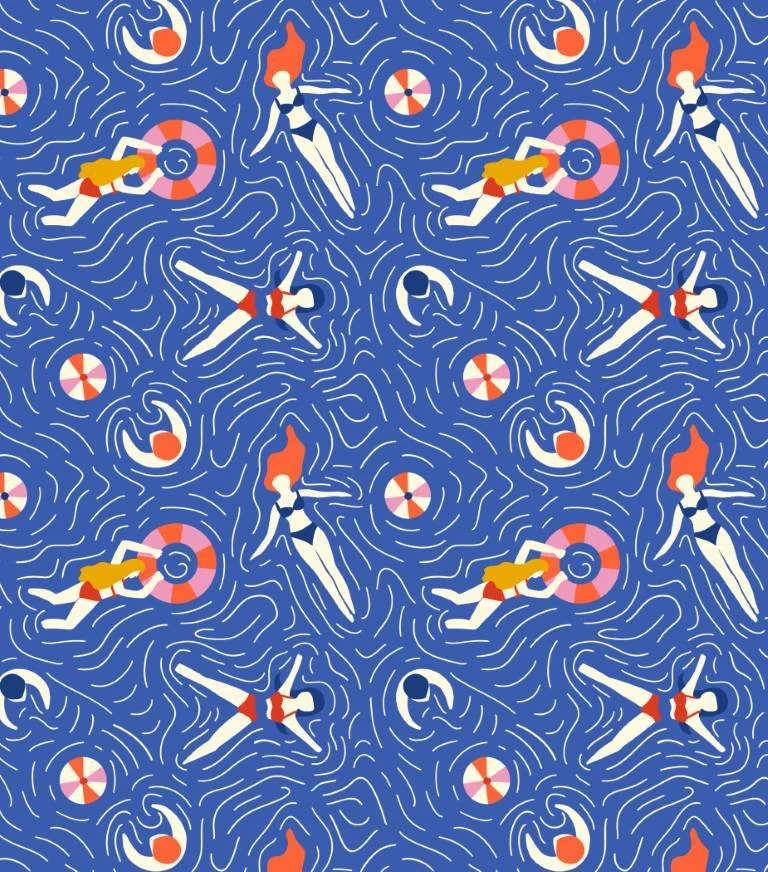 Swimming-In-The-Ocean-Pattern-Sandra-Hutter-Summer-Scenes.jpg