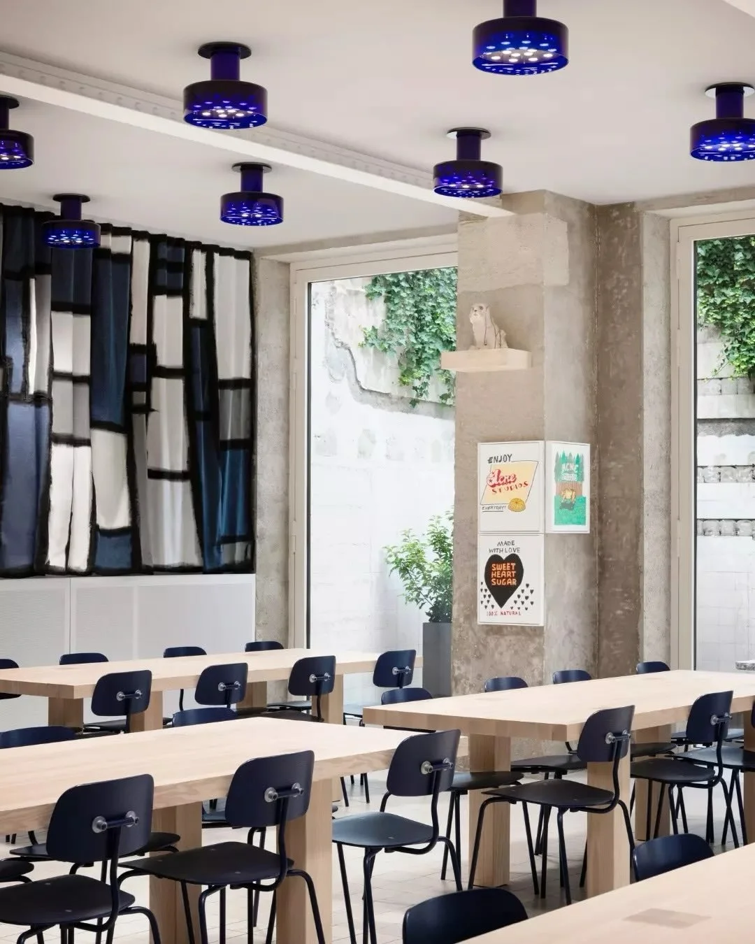 Set within a former&nbsp;Paris laboratory,&nbsp;@acnestudios&rsquo; headquarters is defined by original beauty and character.

Delivered by Montana, the Kevi chairs introduce timeless comfort and Danish design heritage into the environment,&nbsp;comp