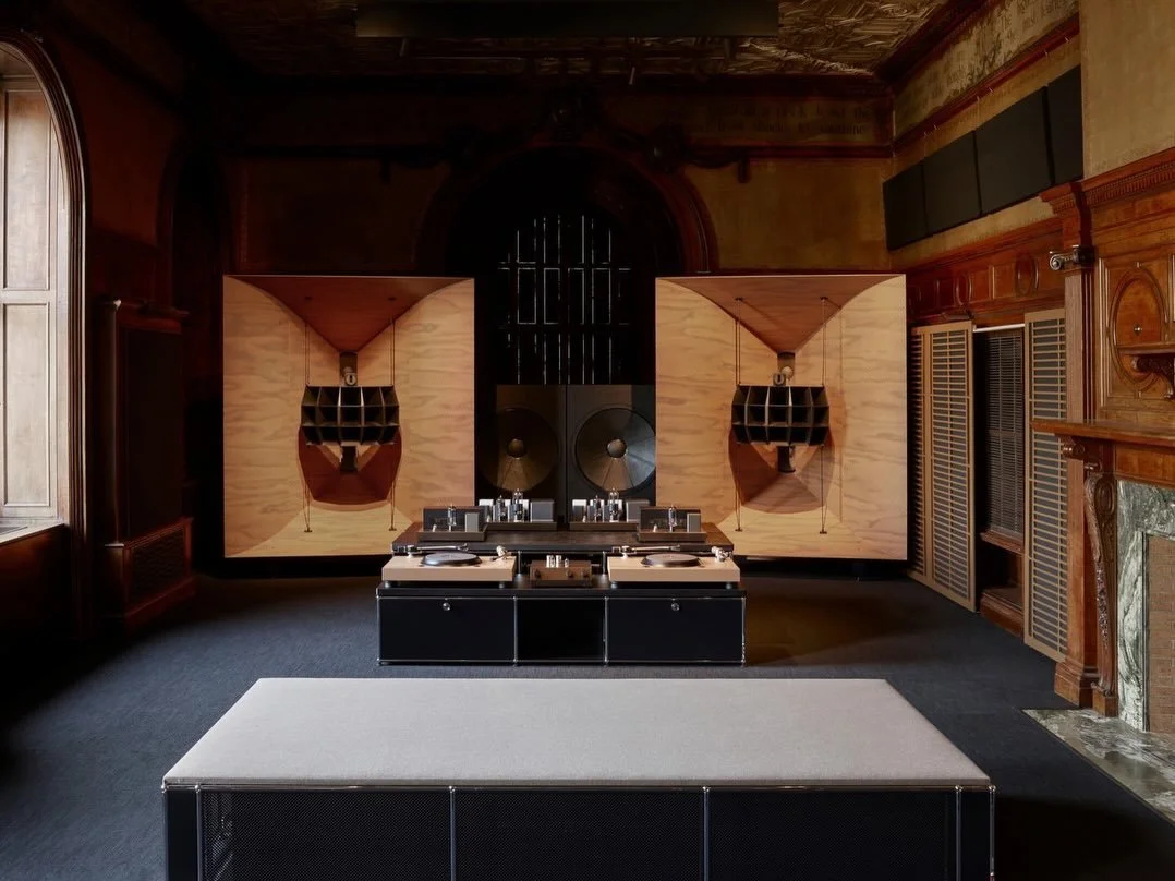 Multi-disciplinary artist Devon Turnbull designed the HiFi Pursuit Listening Room Dream No. 3 for The Cooper Hewitt&rsquo;s Carnegie Library space, open as part of the Art of Noise exhibition through 19 July. ⁠
⁠
This large-scale, handcrafted audio s