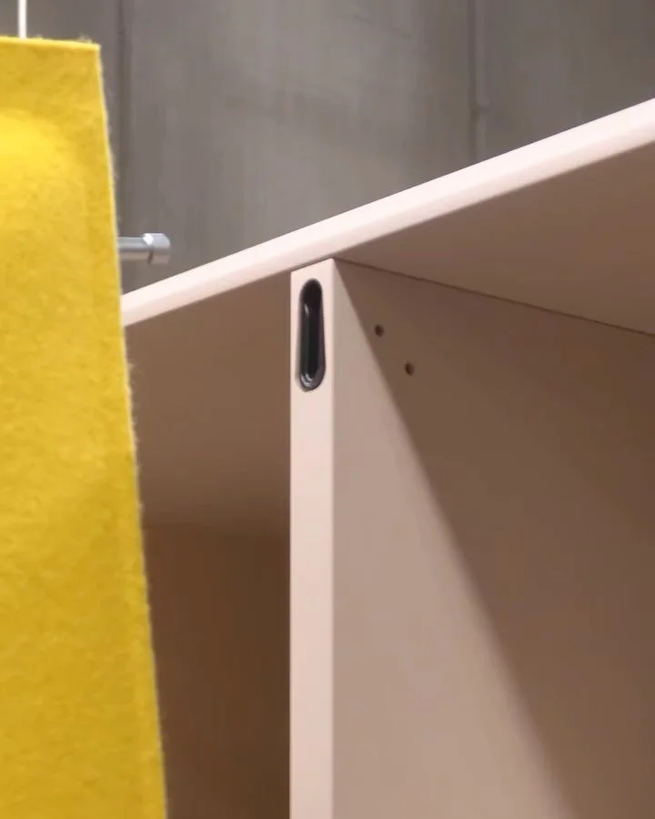 What if a single, structural detail could redefine an entire piece of furniture?

Tacito was born from the desire to reimagine the hinges, a functional element too often underdesigned, yet powerful enough to disrupt the visual harmony of a sideboard.