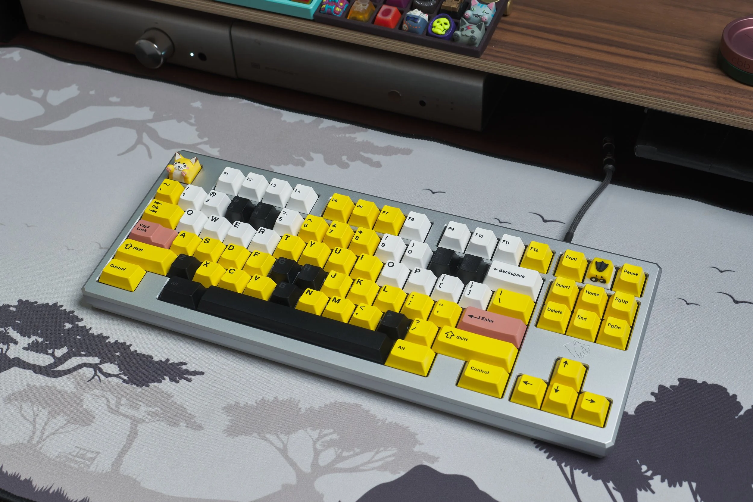 SINGAKBD Jaguar v2 Silver Prototype