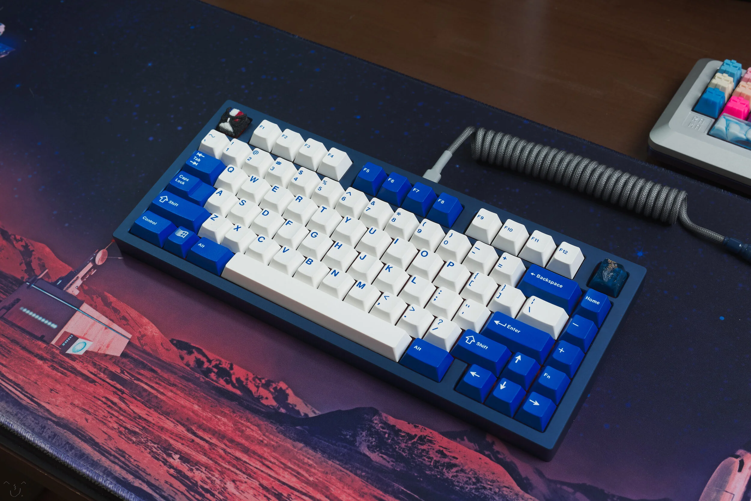 Primus 75% 自作キーボード ホットスワップ・完成品