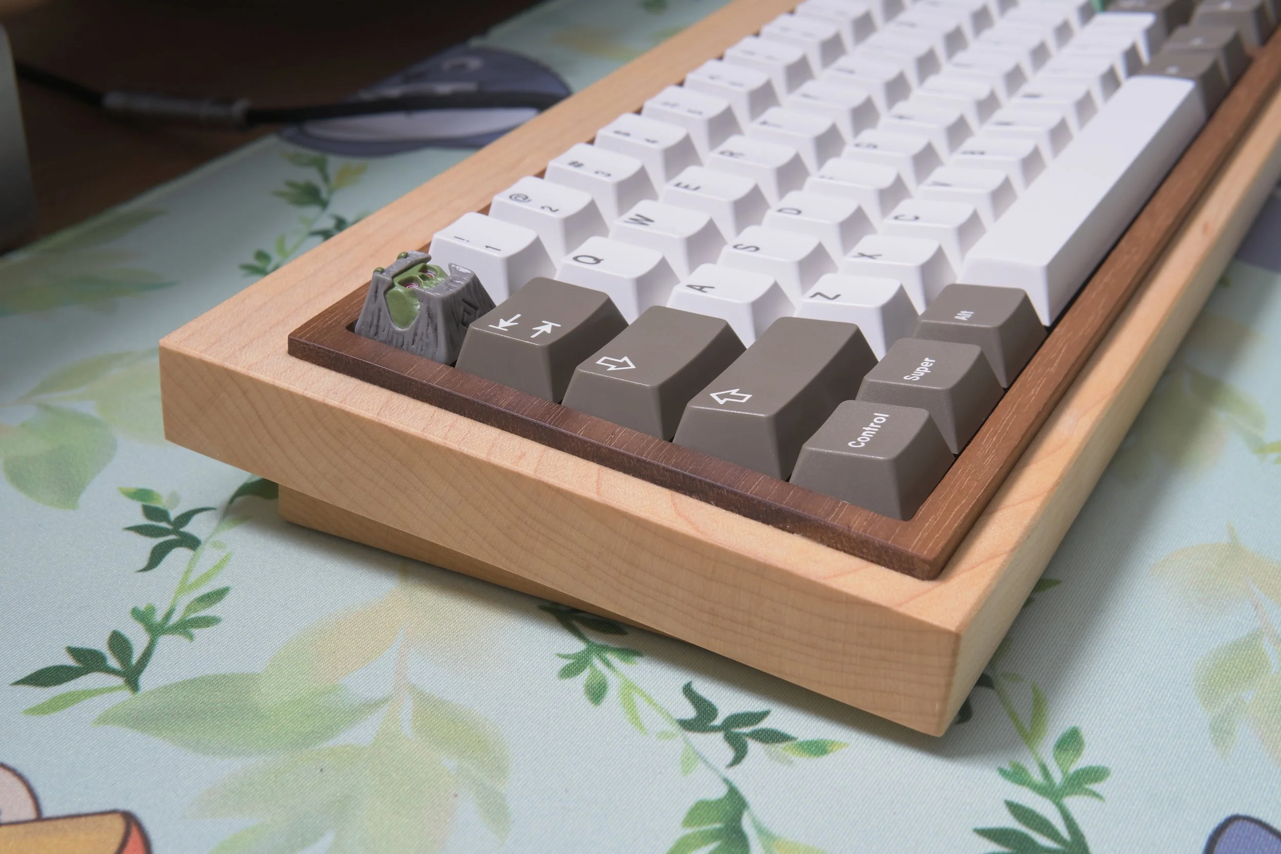 CannonKeys x Fnctl.co Wood Bakeneko65