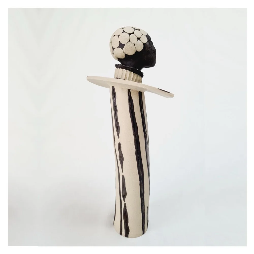 Ceramic head sculpture 2026 Harriet Ferris
