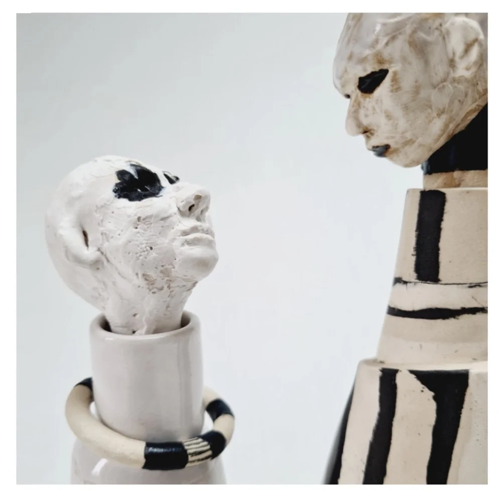 Harriet Ferris figurative ceramic sculpture
