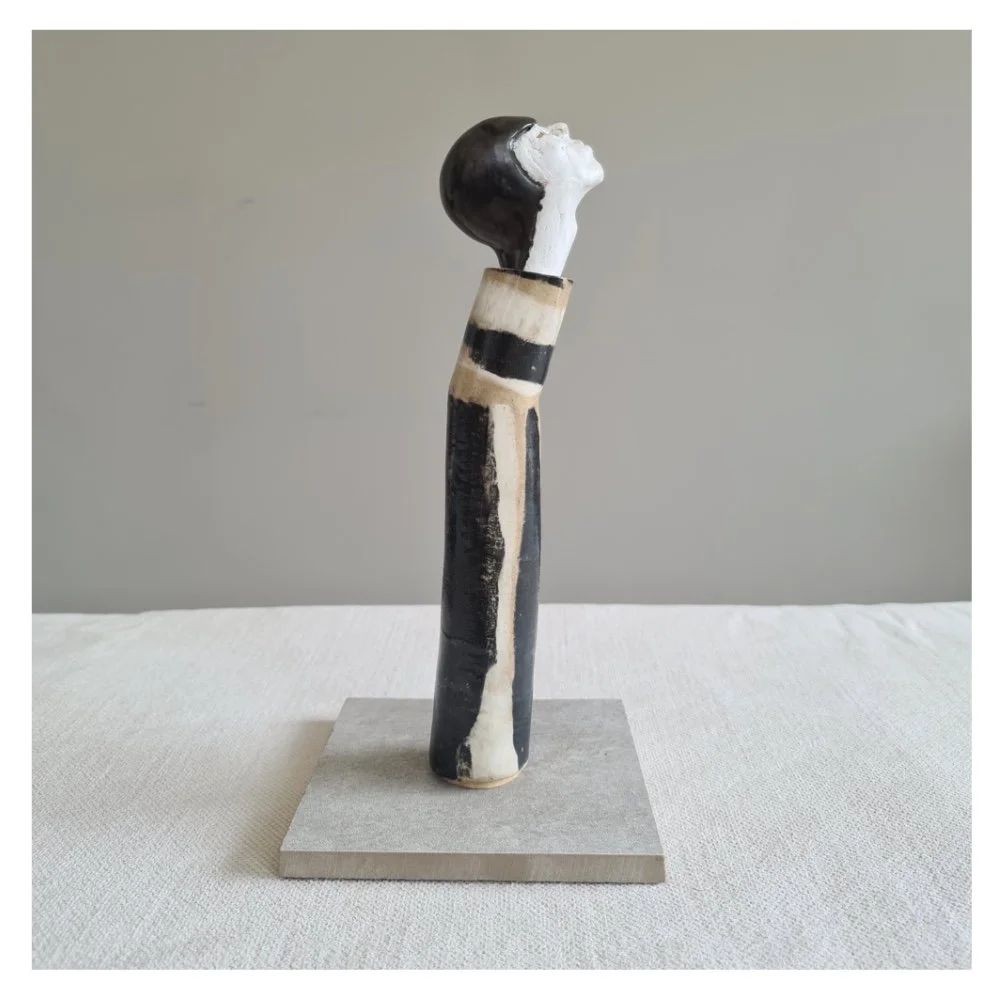Aloof - Slender Ceramic Figurine