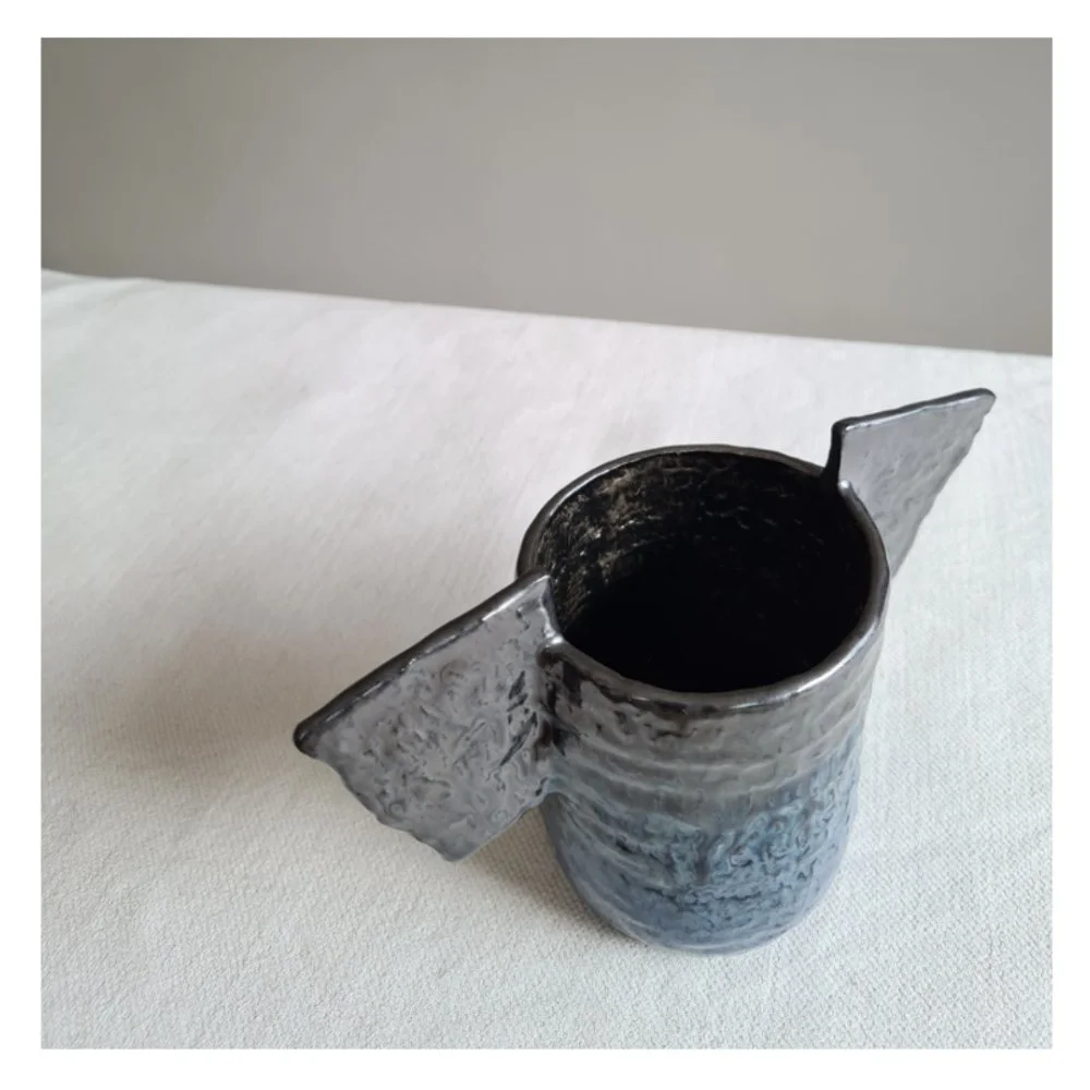 Guardian 25 blue vase by Harriet Ferris .JPG